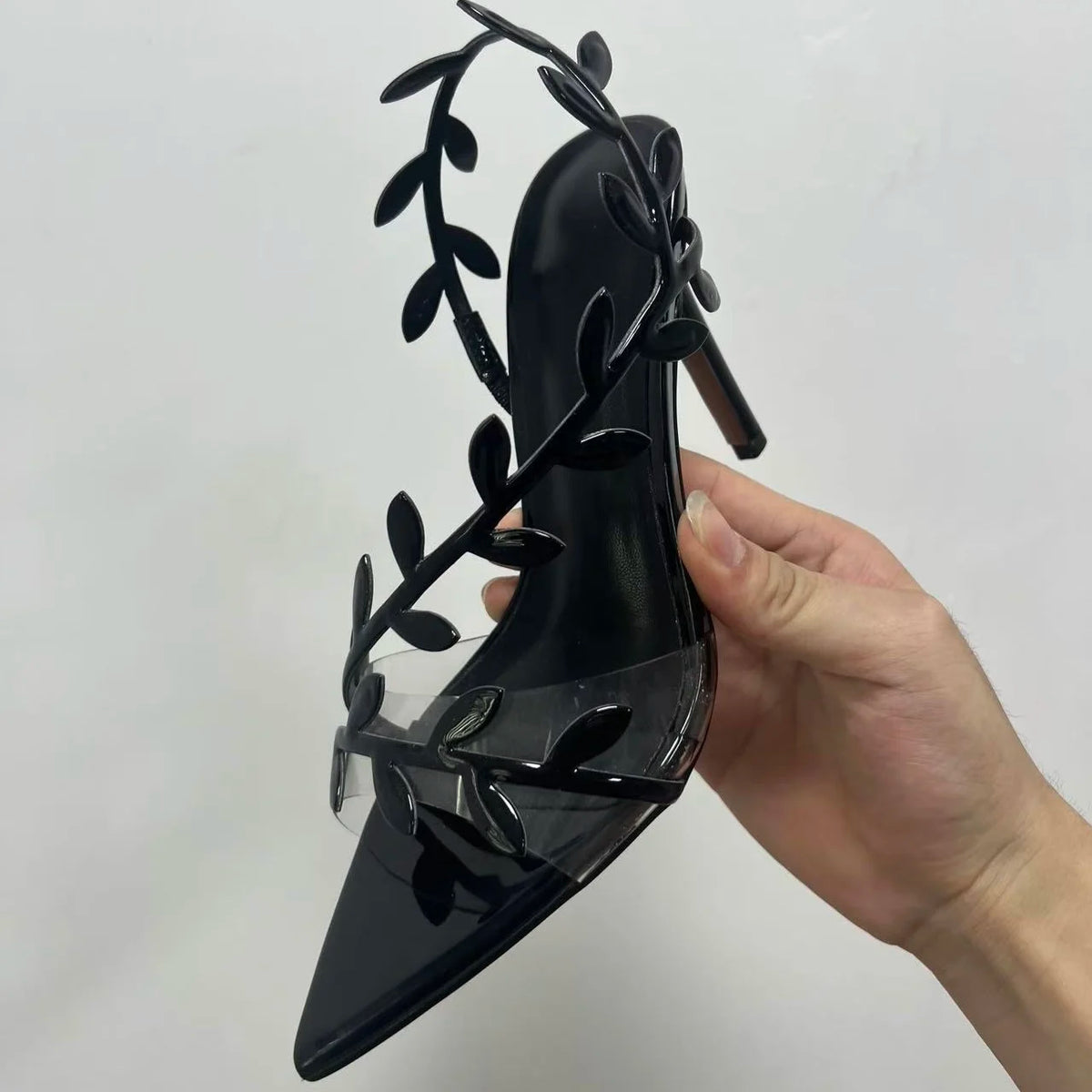 Metal Trendy Mode Roségold Sohle Sandalen 2025 Neuheiten Schuhe Damen High Heels für Frauen