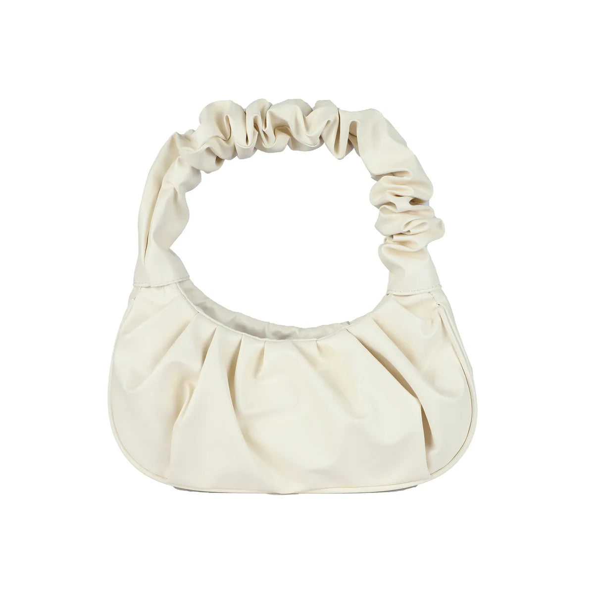 HOMEFISH Borse a tracolla a forma di nuvola in PU pieghettato alla moda per le donne Borse a tracolla per ascelle per il tempo libero Borsa per gnocchi Borse a mano per lo shopping femminile