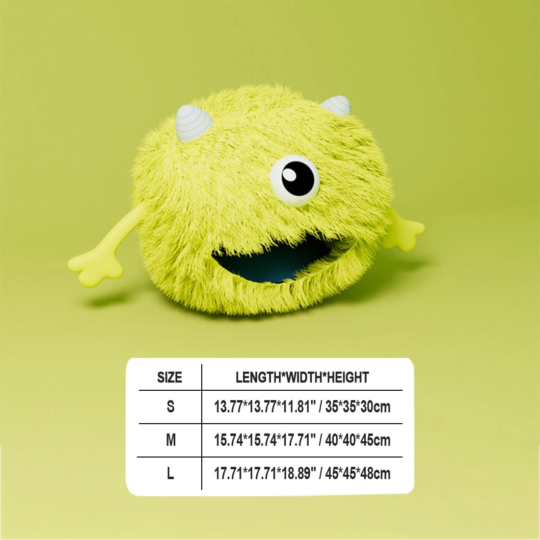 Cuccia per gatti cuccia per cani Cute Monster Cartoon Warm Plush Kitten Cushion Basket tenda Puppy Cave Nest Mat Bag forniture per animali domestici al coperto