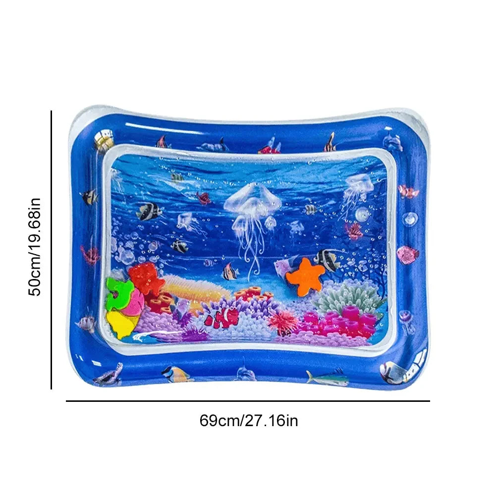 Tappetino per acqua sensoriale Sensore ispessito Sensore per acqua da gioco Tappetino per gatti Forniture per animali domestici Tappetino per pulizia e raffreddamento Accessori estivi per animali domestici per gatti