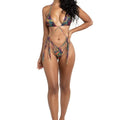 TTYY- 0147 Hot Salesbathing Suit Sexy Perspective Contrast Color Women Bikini Eco Friendly Swimwear Private Label Bikini
