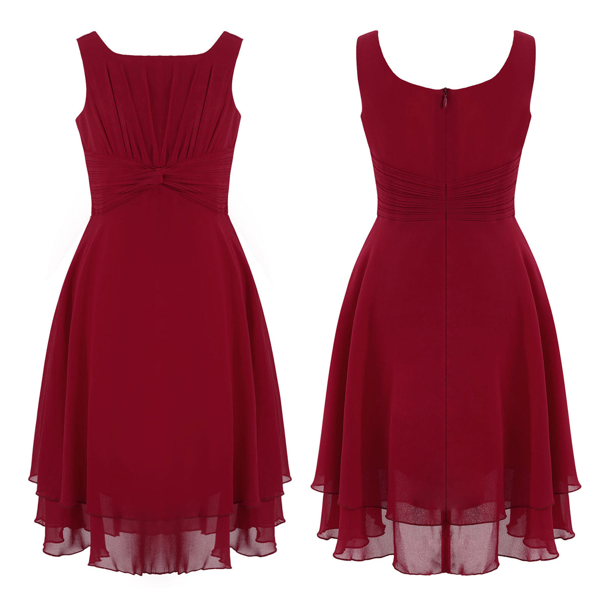 Iiniim Del Bambino Delle Ragazze Del Vestito Chiffon Annodato Vestito Dalla Principessa per la Festa di Compleanno Per Bambini Abiti Bambini Vestiti Da Estate per le Ragazze