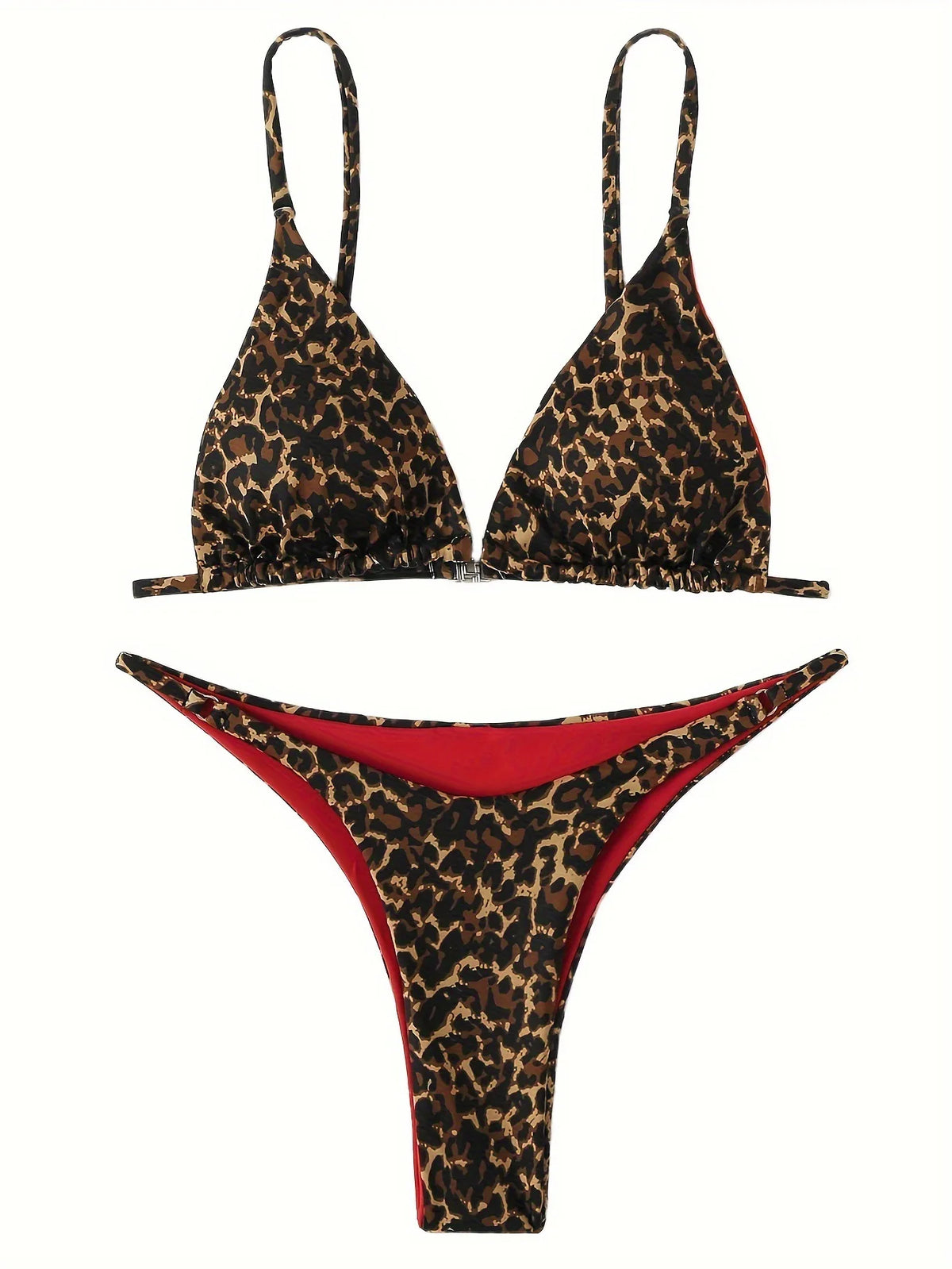 2025 Micro Leopard Bikini Women High Cut Bandage Push up Swimsuit Sexy Bathing Suit Padded Thong Swimwear Summer Beach Vacation