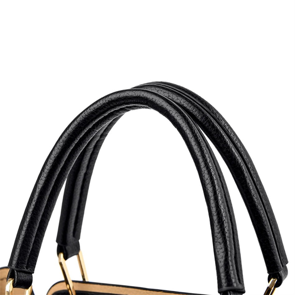 Borse di lusso in morbida pelle Borse da donna Designer 3 strati Borsa a tracolla con tracolla Sac Borsa da donna per lo shopping di grande capacità