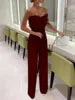 Combinaison moulante sexy à plumes pour femme, nouvelle collection printemps-été Europe et États-Unis
