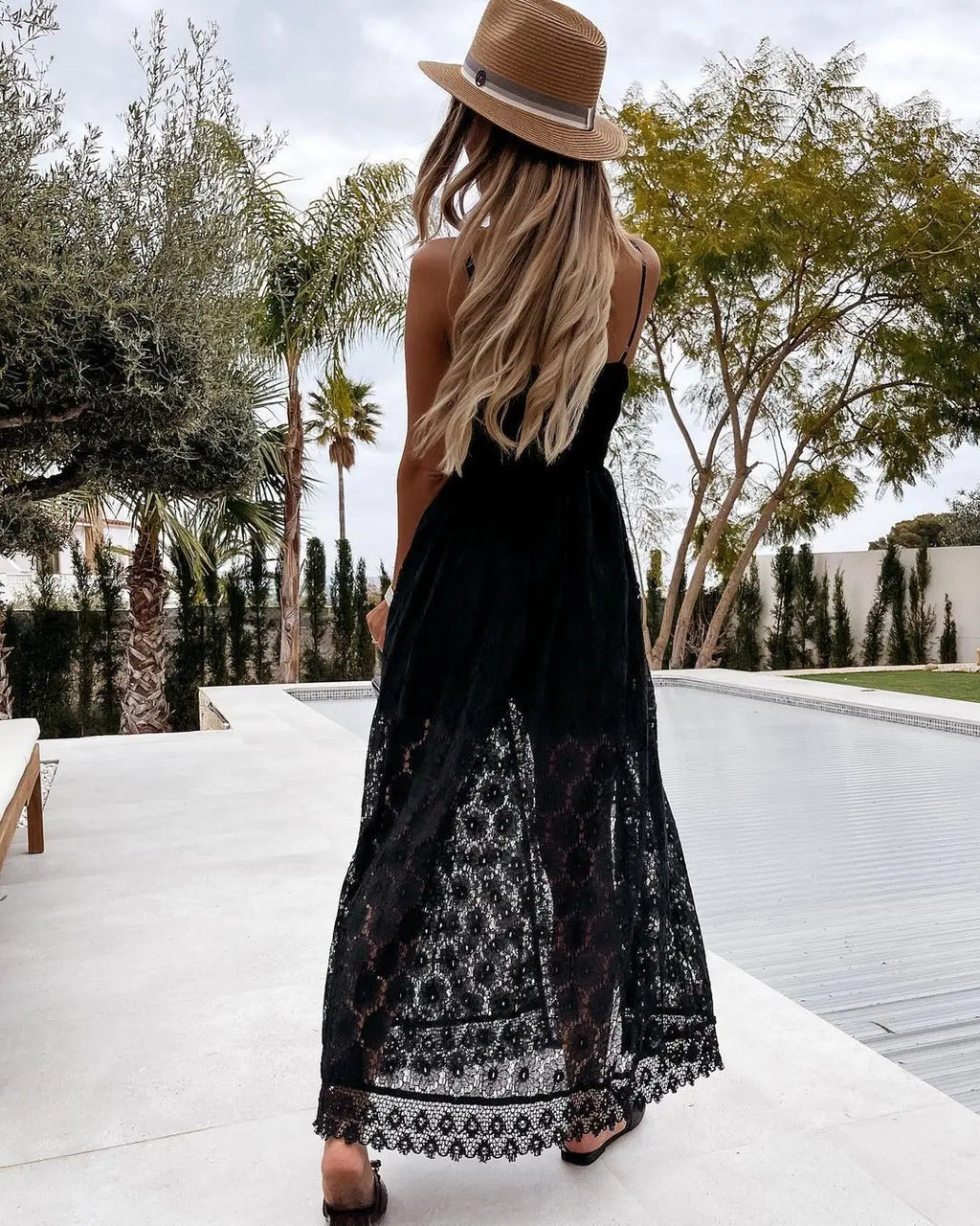 New Sexy Sling Splice Casual Bodysuit Lace Home Holiday Hollow Bodysuit S-XL   Cami Jumpsuit