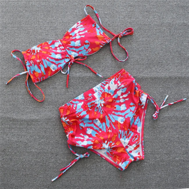 Neuer sexy Damen-Strand-Bikini-Schwimmanzug, 2-teilig