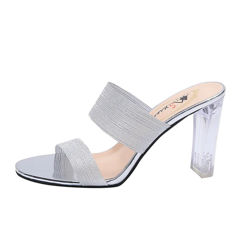 Sandales populaires et sexy pour femmes, vente directe d'usine, chaussures de soirée à strass, sandales d'été à talons hauts pour femmes