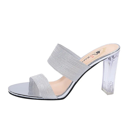 Sandales populaires et sexy pour femmes, vente directe d'usine, chaussures de soirée à strass, sandales d'été à talons hauts pour femmes