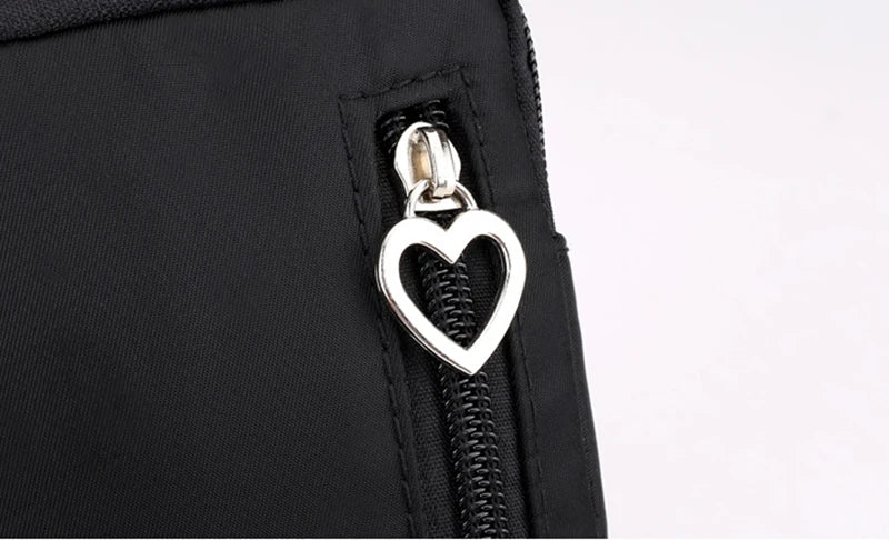 Borse a tracolla per donna Borsa piccola casual multifunzione in nylon impermeabile Custodia per cellulare Borsa a tracolla Borsa sportiva