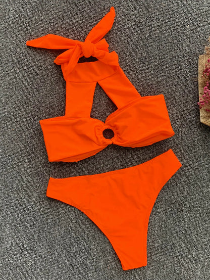 2022 Sexy Bikini Women Swimsuit Push up Temptation Female 2 Pieces Bikini Set Bathing Suit