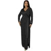 Cy9007 Fashion Ladies Elegant Slim-fit Jumpsuit Solid Color Jumpsuit Slim Fit Single Shoulder Wide Leg Pants for Women