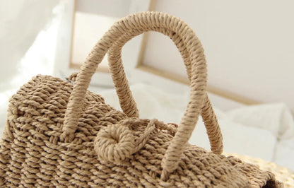 Gusure Ladies Summer Straw Woven Crossbody Bags Casual Small Hasp Shoulder Bag rafia Square Rattan Messenger Bag borse borsa
