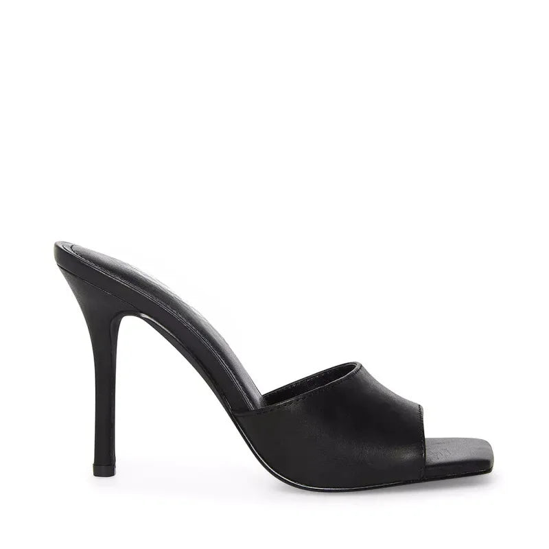 Open Toe Heel Sandals Transparent High Thin Heel Elegant Summer Fashion Trend Sexy Open Counter Type Slip-On Closure for Winter