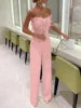 Combinaison moulante sexy à plumes pour femme, nouvelle collection printemps-été Europe et États-Unis