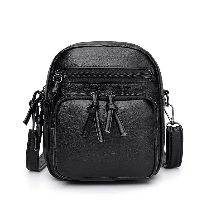 Borsa a tracolla a tracolla di design vintage Borsa casual Borse a tracolla per donna Borsa a tracolla piccola in pelle PU quotidiana per telefono sac