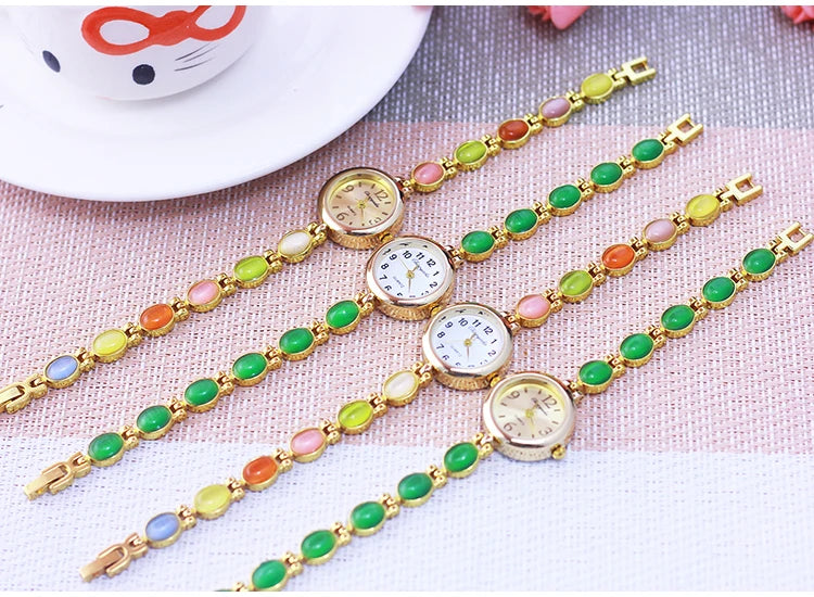Orologio da Polso da Donna Chaoyada 2026 di Marca Famosa, con Catenella, Regalo per la Mamma, al Quarzo, con Strass, alla Moda, di Lusso