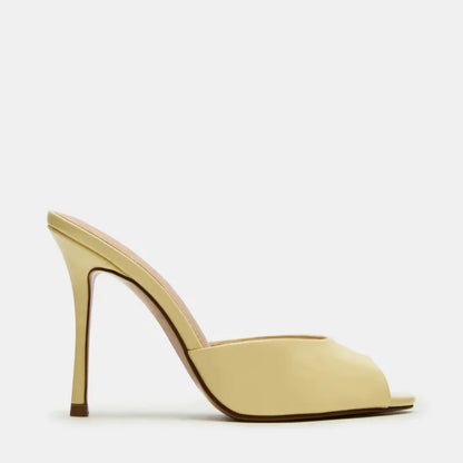 2025 Talons Hauts Antidérapants Sexy Escarpins pour Dames Semelle Intérieure Grande Taille Talon Printemps Extérieur Sandales Légères Bout Pointu Été