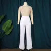 D3298 Latest Design Autumn Jumpsuit Women Elegant Solid Color Slash Neck Wide Leg Jumpsuit for Ladies
