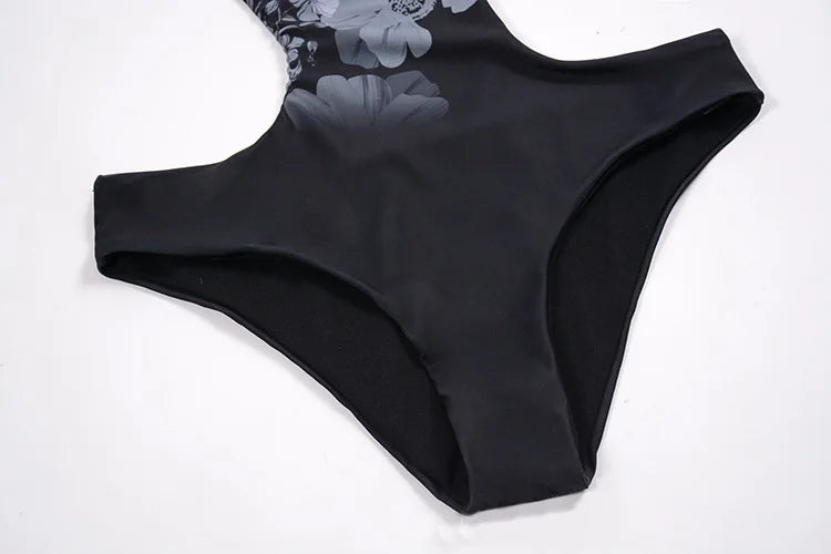 2025 Sexy One Piece Swimsuit Push Up Swimwear Women Monokini Hollow Out Waist Swimsuit Bodysuit Bathing Suit Swim Wear