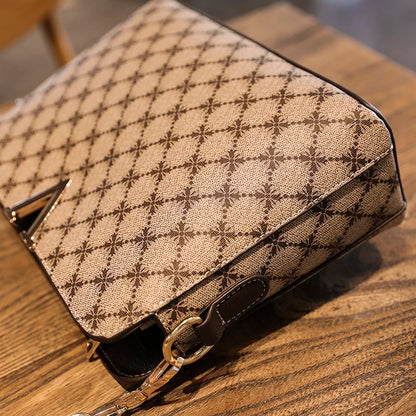 Nuova borsa a tracolla di design di lusso per donna Borse a tracolla a tracolla in pelle Pu Borse da donna a tracolla con catena di moda