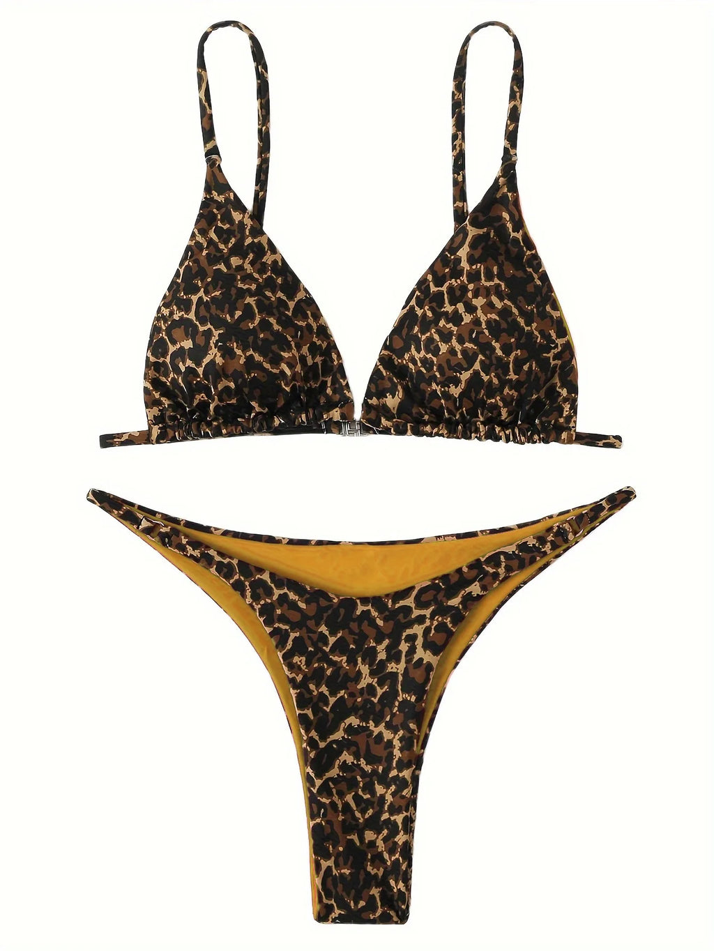 2025 Micro Leopard Bikini Women High Cut Bandage Push up Swimsuit Sexy Bathing Suit Padded Thong Swimwear Summer Beach Vacation