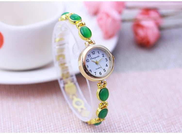 Orologio da Polso da Donna Chaoyada 2026 di Marca Famosa, con Catenella, Regalo per la Mamma, al Quarzo, con Strass, alla Moda, di Lusso