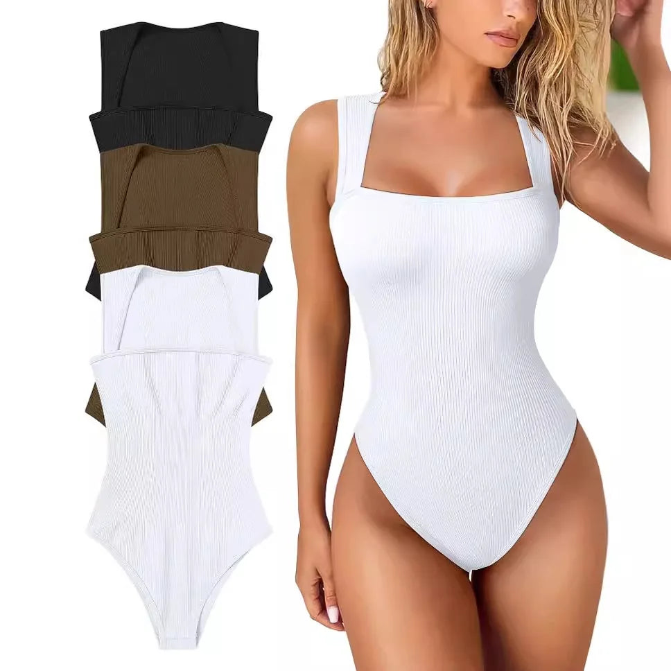 Custom Logo Women's Summer Sexy Vintage Quick Dry Activewear Beach Holiday Elastic Sleeveless Tight Sweatshirt
