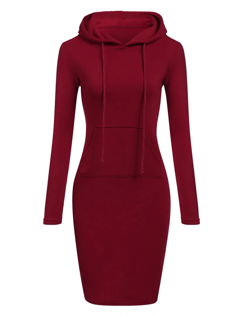 Abito da donna Autunno Donna Abiti con cappuccio Felpe con cappuccio Felpe da donna Felpe con cappuccio da donna Top Abbigliamento da donna
