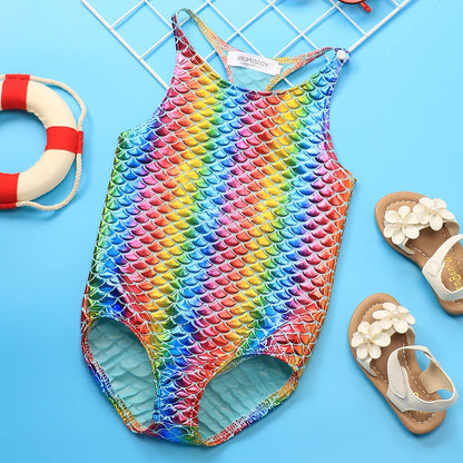 Costume da bagno principessa Sirena Mirabel Isabella Costume da bagno Set Ragazza Estate Beachwear Pool Party Bambini Anna Elsa Rapunzel Costume da bagno