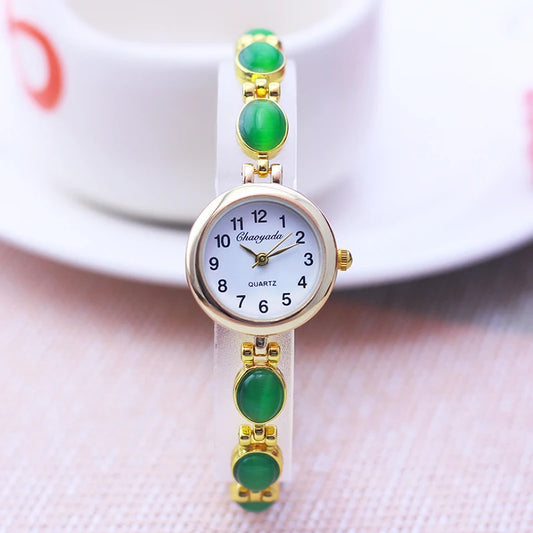 Orologio da Polso da Donna Chaoyada 2026 di Marca Famosa, con Catenella, Regalo per la Mamma, al Quarzo, con Strass, alla Moda, di Lusso