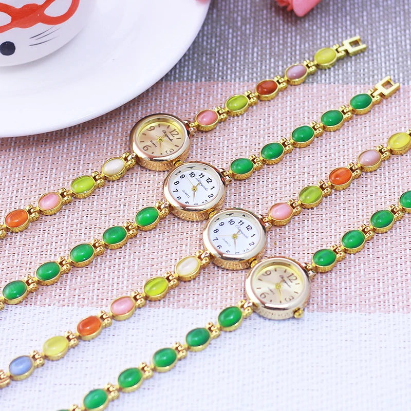 Orologio da Polso da Donna Chaoyada 2026 di Marca Famosa, con Catenella, Regalo per la Mamma, al Quarzo, con Strass, alla Moda, di Lusso