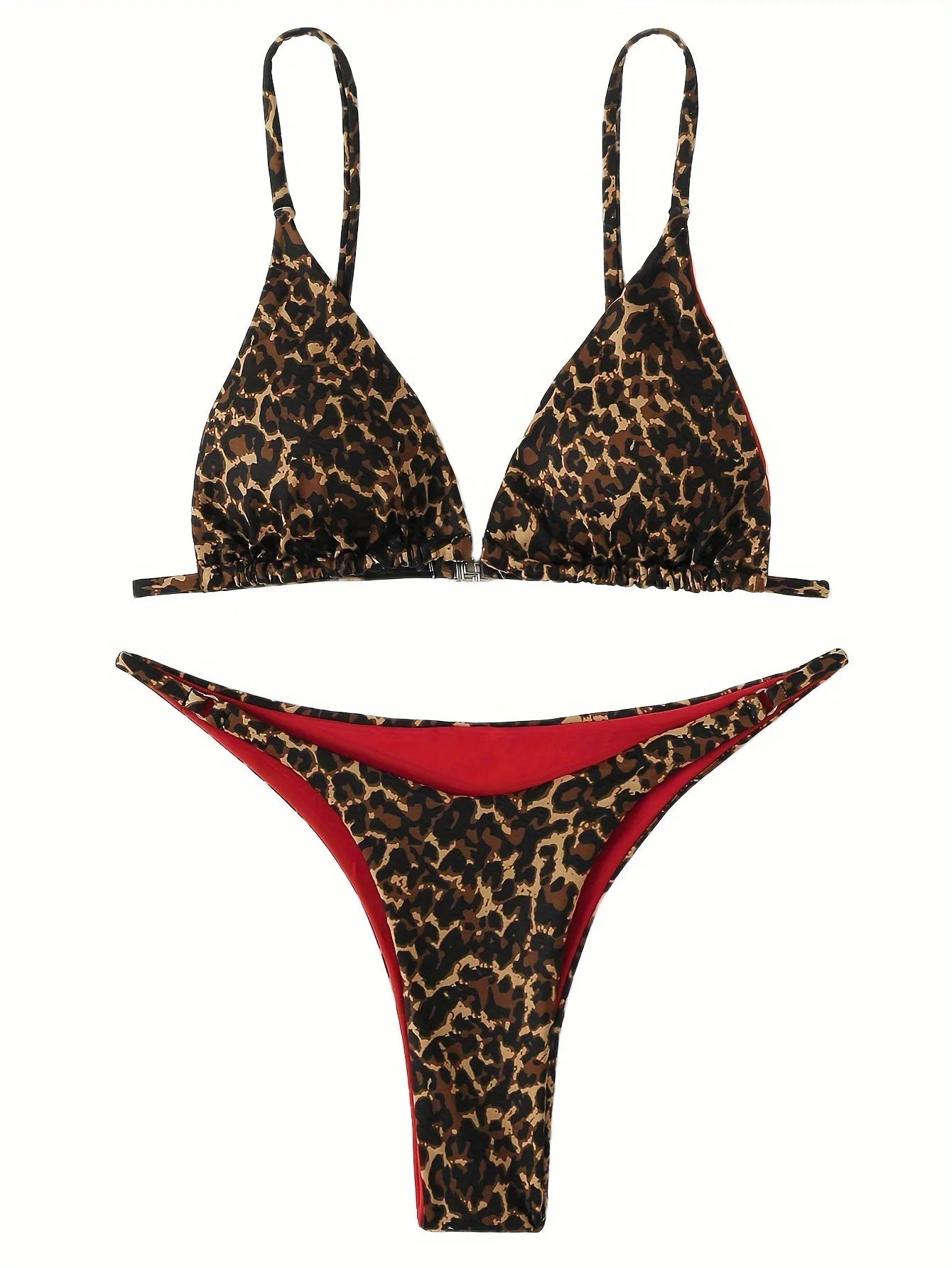 2025 Micro Leopard Bikini Women High Cut Bandage Push up Swimsuit Sexy Bathing Suit Padded Thong Swimwear Summer Beach Vacation