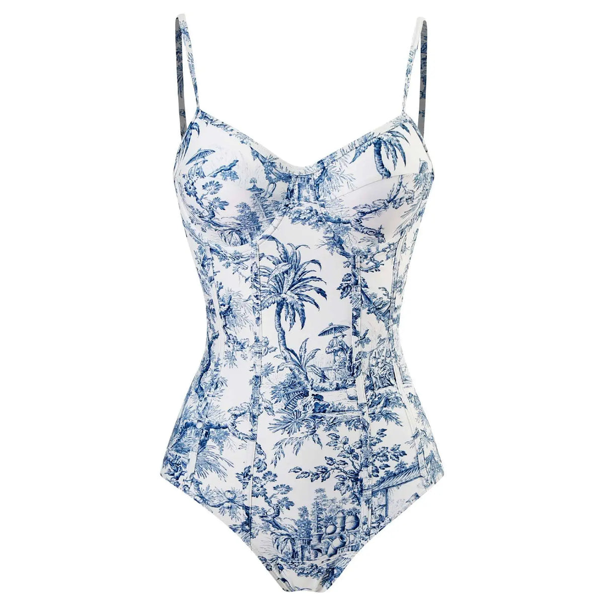2023 Neue Trendige Bademode mit Strand-Sarong Strandbekleidung Set Vintage Badeanzug Bikinis Bikinis & Strandmode Bikini Set