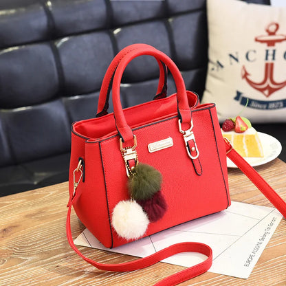 Yogodlns borsa da donna con ciondolo con perline borsa a tracolla in rilievo da donna borsa a tracolla da donna borse con palle di pelo borsa di alta qualità