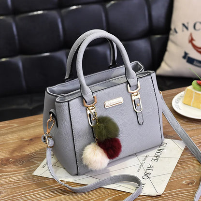 Yogodlns borsa da donna con ciondolo con perline borsa a tracolla in rilievo da donna borsa a tracolla da donna borse con palle di pelo borsa di alta qualità