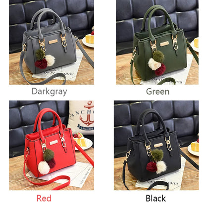 Yogodlns borsa da donna con ciondolo con perline borsa a tracolla in rilievo da donna borsa a tracolla da donna borse con palle di pelo borsa di alta qualità