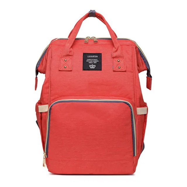 LEQUEEN Fashion Mummy borsa per pannolini di maternità borsa per bambini di grande capacità zaino da viaggio Desinger borsa per allattamento per la cura del bambino borsa per pannolini