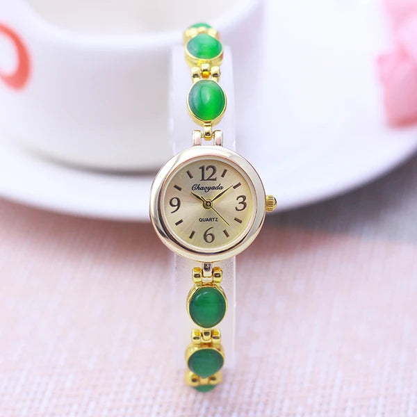 Orologio da Polso da Donna Chaoyada 2026 di Marca Famosa, con Catenella, Regalo per la Mamma, al Quarzo, con Strass, alla Moda, di Lusso