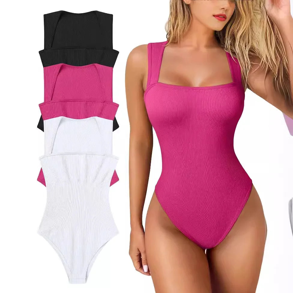 Custom Logo Women's Summer Sexy Vintage Quick Dry Activewear Beach Holiday Elastic Sleeveless Tight Sweatshirt