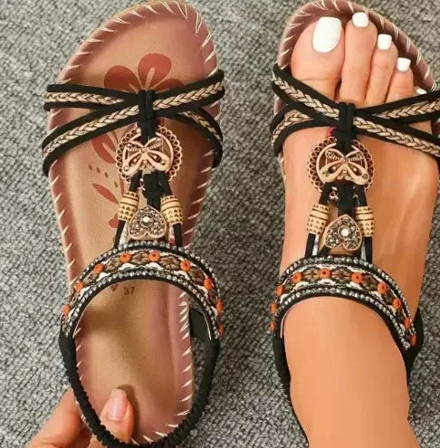 Tongs à bout ouvert pour femmes, de haute qualité, confortables et décontractées, pour l'extérieur, la plage, l'été, sandales légères et respirantes