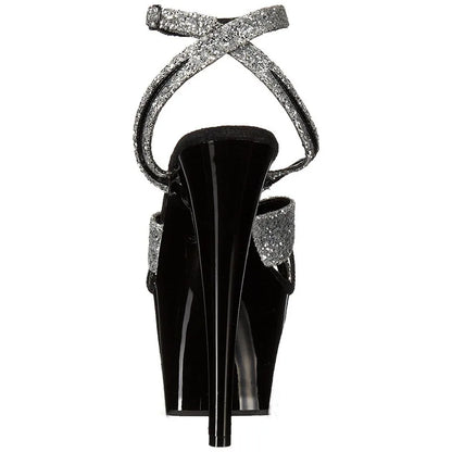 17cm Thin Heel Red Stripper Shoes Nightclub Sexy Platform Pole Dance High Heels Summer Leaky Toe Large Sandals