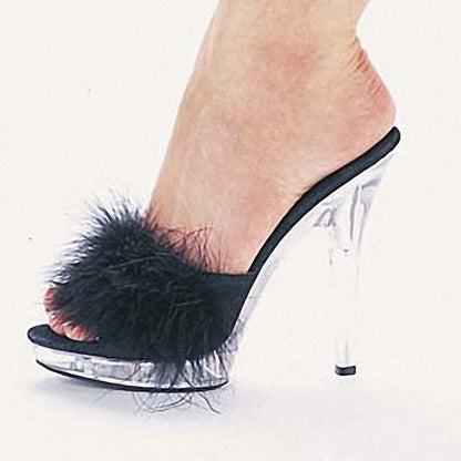 13 cm Transparente Stiletto High Heels Mode Leichte Zehenpartie Plateau High Heels Club Sexy Stripper Große Zehenpartie Sommer Sandalen