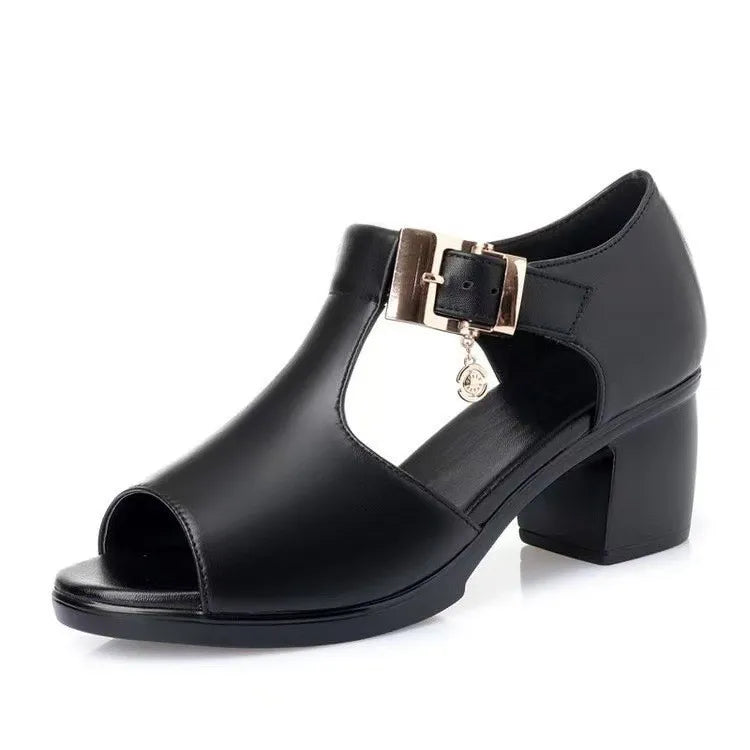Pantoufles à grand talon en cristal pour femme avec bande transparente Imprimé léopard Sandales pour femme et femme à talons hauts