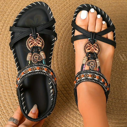 Tongs à bout ouvert pour femmes, de haute qualité, confortables et décontractées, pour l'extérieur, la plage, l'été, sandales légères et respirantes