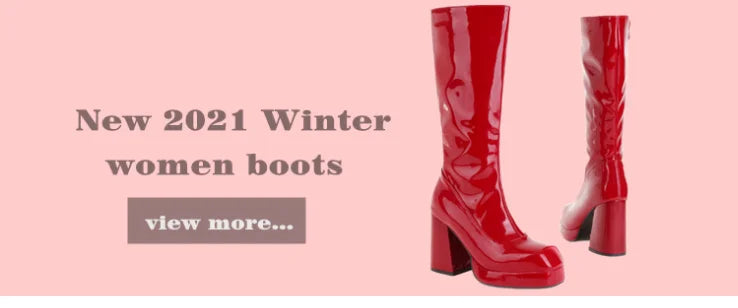 Western Cowboy Boots for Women Winter Footwear Shoes Square Heels Quality Knee High Boot Female Snake Leather Large Size 45 48