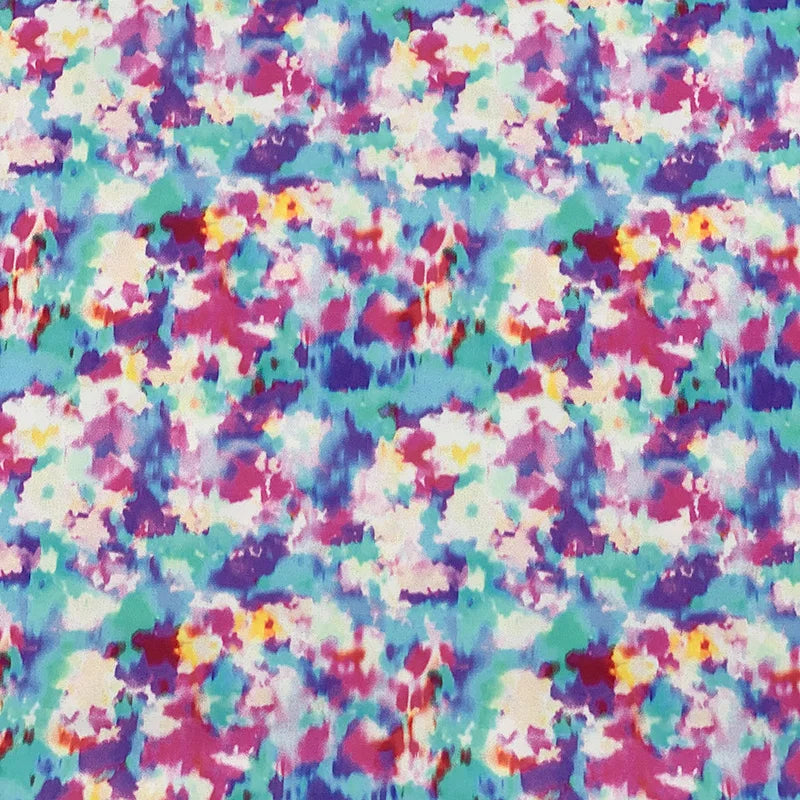 Fabric Supplier Quick Dry Blue Coconut Tree Sublimation Printing Nylon Spandex Fabric Beachwear Sexy Woman Swimwear Bikini Set