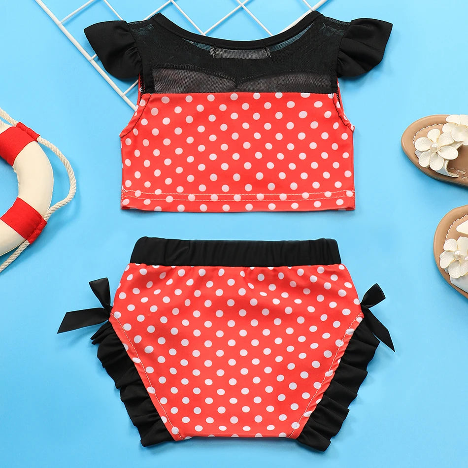 Costume da bagno principessa Sirena Mirabel Isabella Costume da bagno Set Ragazza Estate Beachwear Pool Party Bambini Anna Elsa Rapunzel Costume da bagno