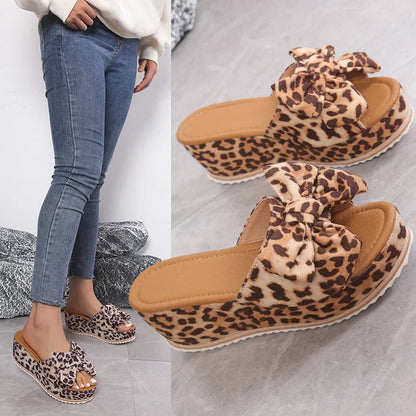 Sandales d'été compensées à semelle intérieure en PU tendance pour femmes, grande taille, vente en gros