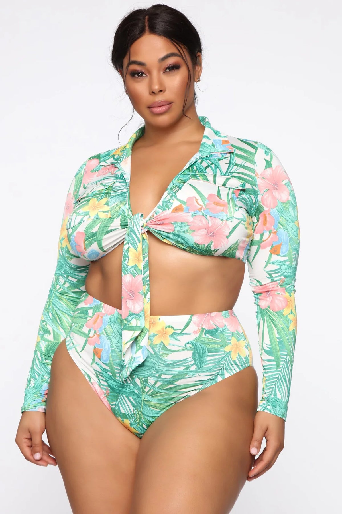 2022 New 4XL 5XL Women Plus Size Swimwear 3 Piece Swimsuit Leopard Print Plus Size Swimwear Bikini for Fat Women
